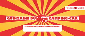 quinzaine du camping car